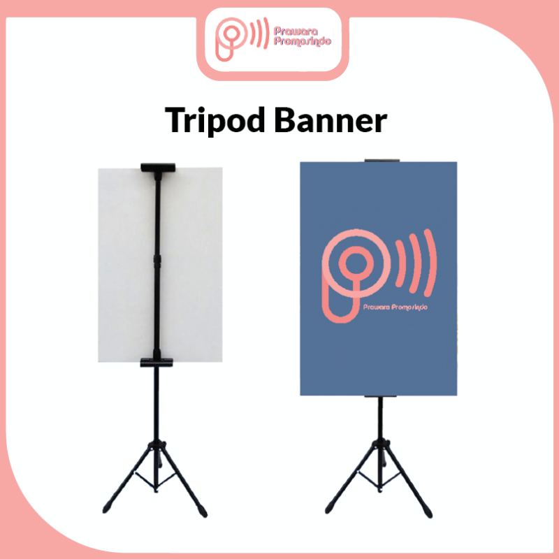 Supplier Tripod Banner Prawara Promosindo