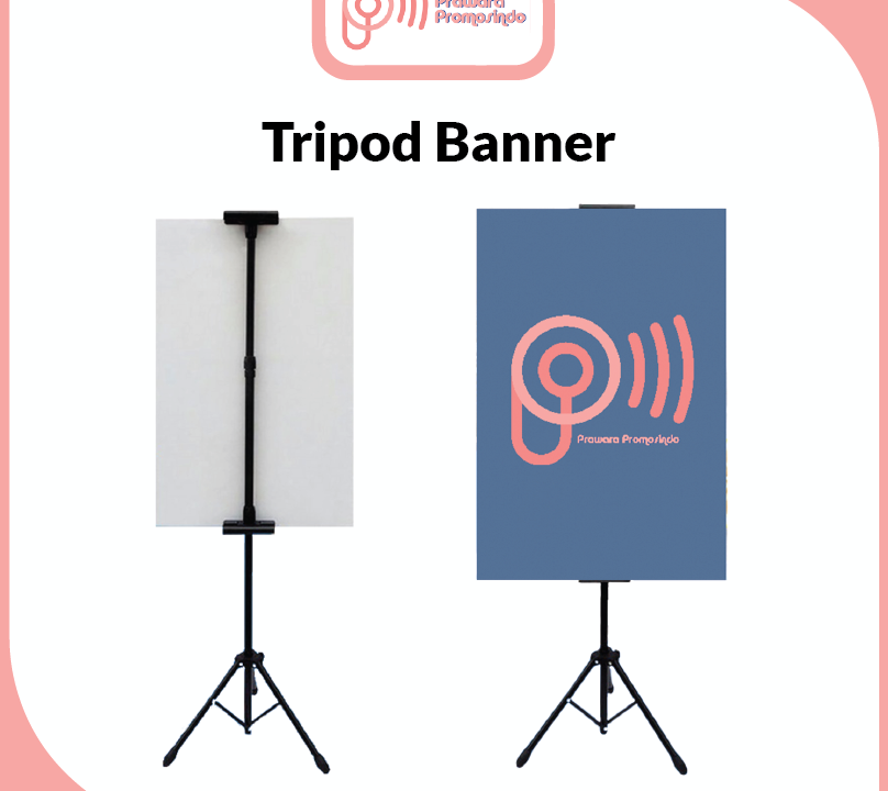 Supplier Tripod Banner Prawara Promosindo