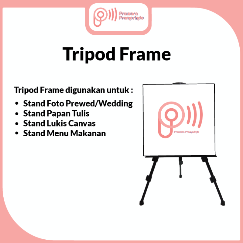 Supplier Stand Frame Foto Prawara Promosindo