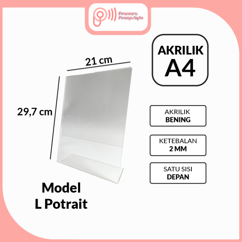 Supplier Akrilik A4 Prawara Promosindo