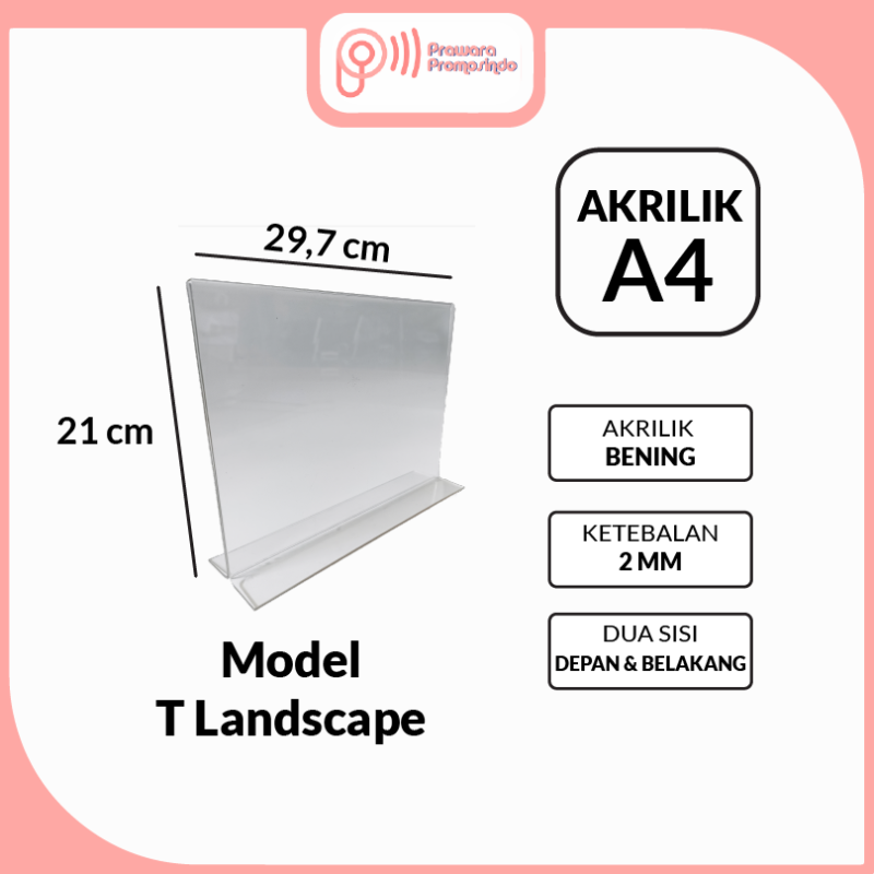 Supplier Akrilik A4 Prawara Promosindo