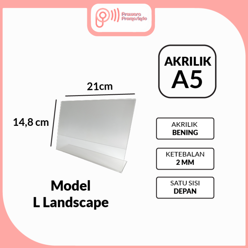 Supplier Akrilik A5 Prawara Promosindo