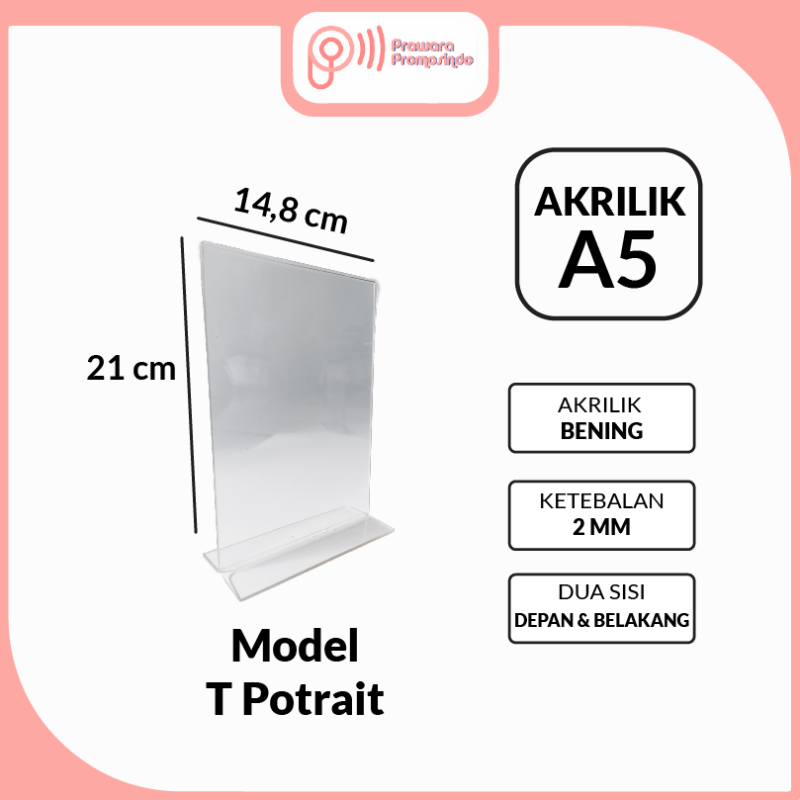 Supplier Akrilik A5 Prawara Promosindo