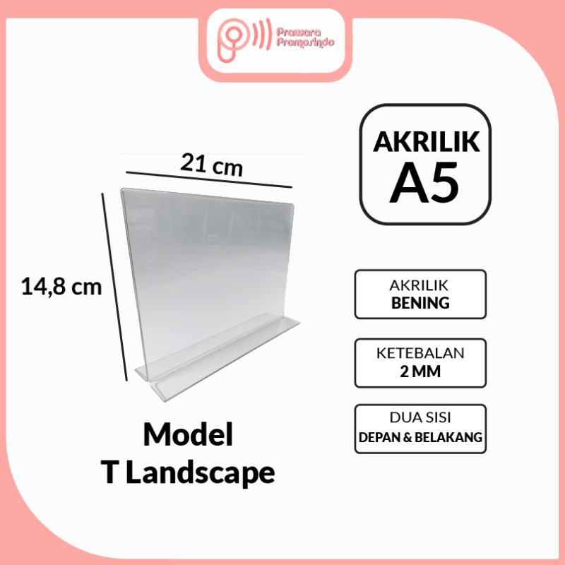 Supplier Akrilik A5 Prawara Promosindo