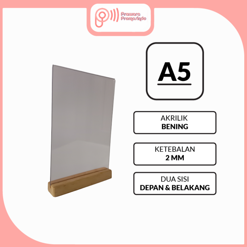 Supplier Akrilik Kaki Kayu Prawara Promosindo