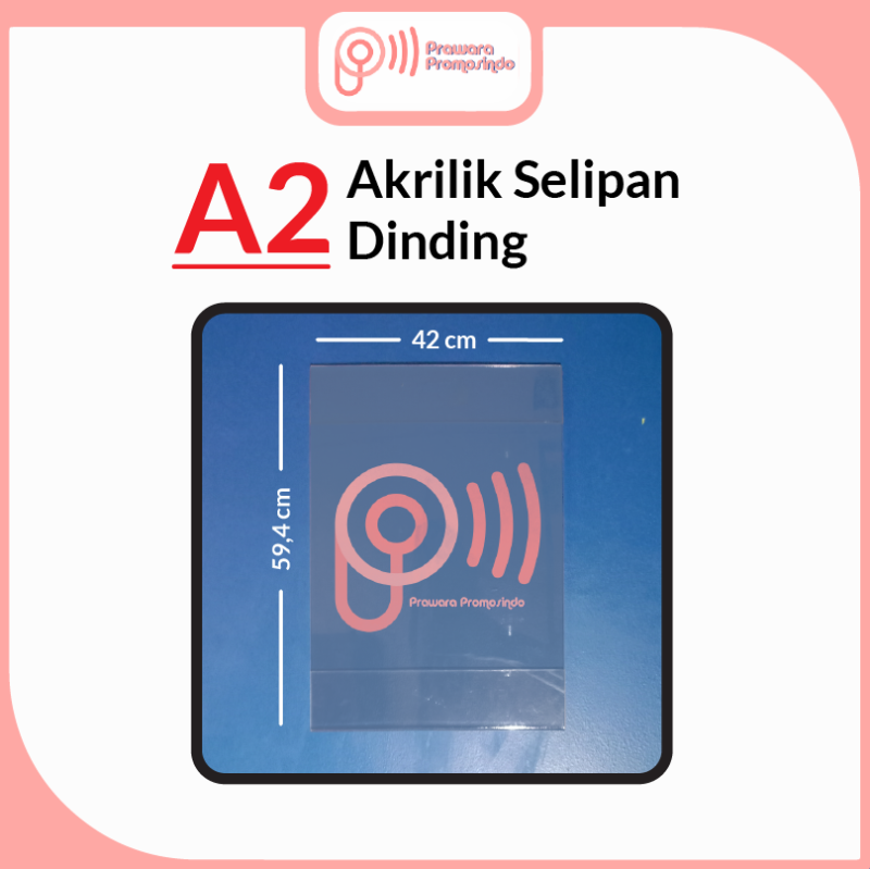 Supplier Akrilik Selipan Dinding Prawara Promosindo