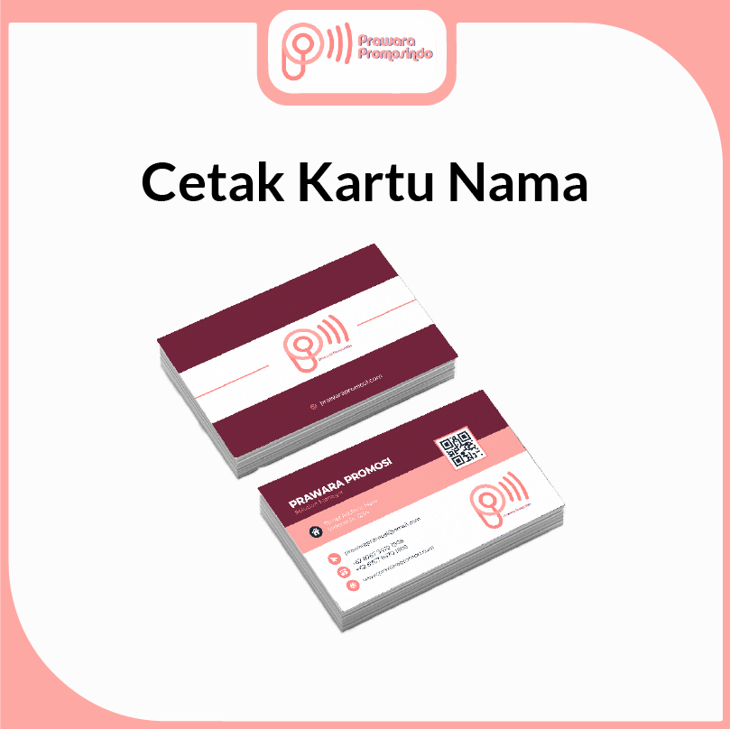 Supplier Cetak Kartu Nama Prawara Promosindo