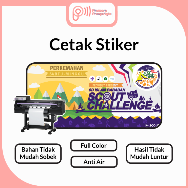 Supplier Cetak Stiker Prawara Promosindo